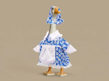 Cute Strawberry Porch Goose Outfit | Pink Goose Dress with Matching Hat