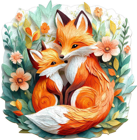 Forest Family Premium Wooden Puzzle