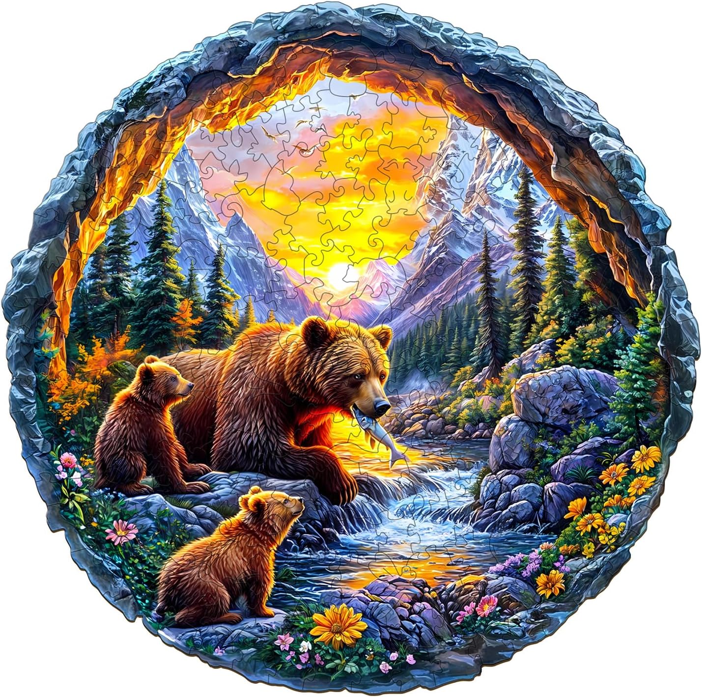 Eternal Owls Premium Wooden Puzzle