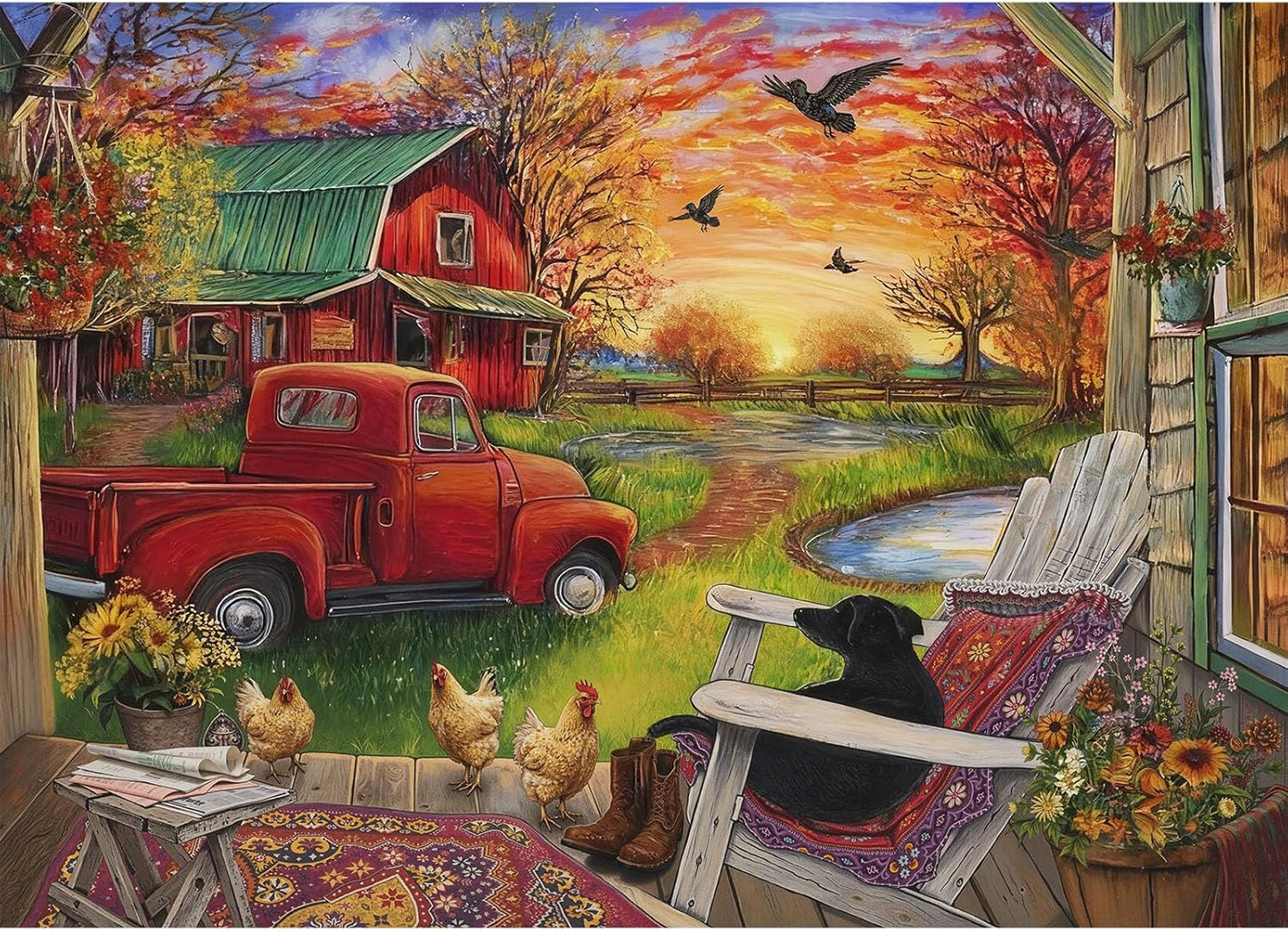 Celestial Waves – 1000-Piece Premium Jigsaw Puzzle for Adults
