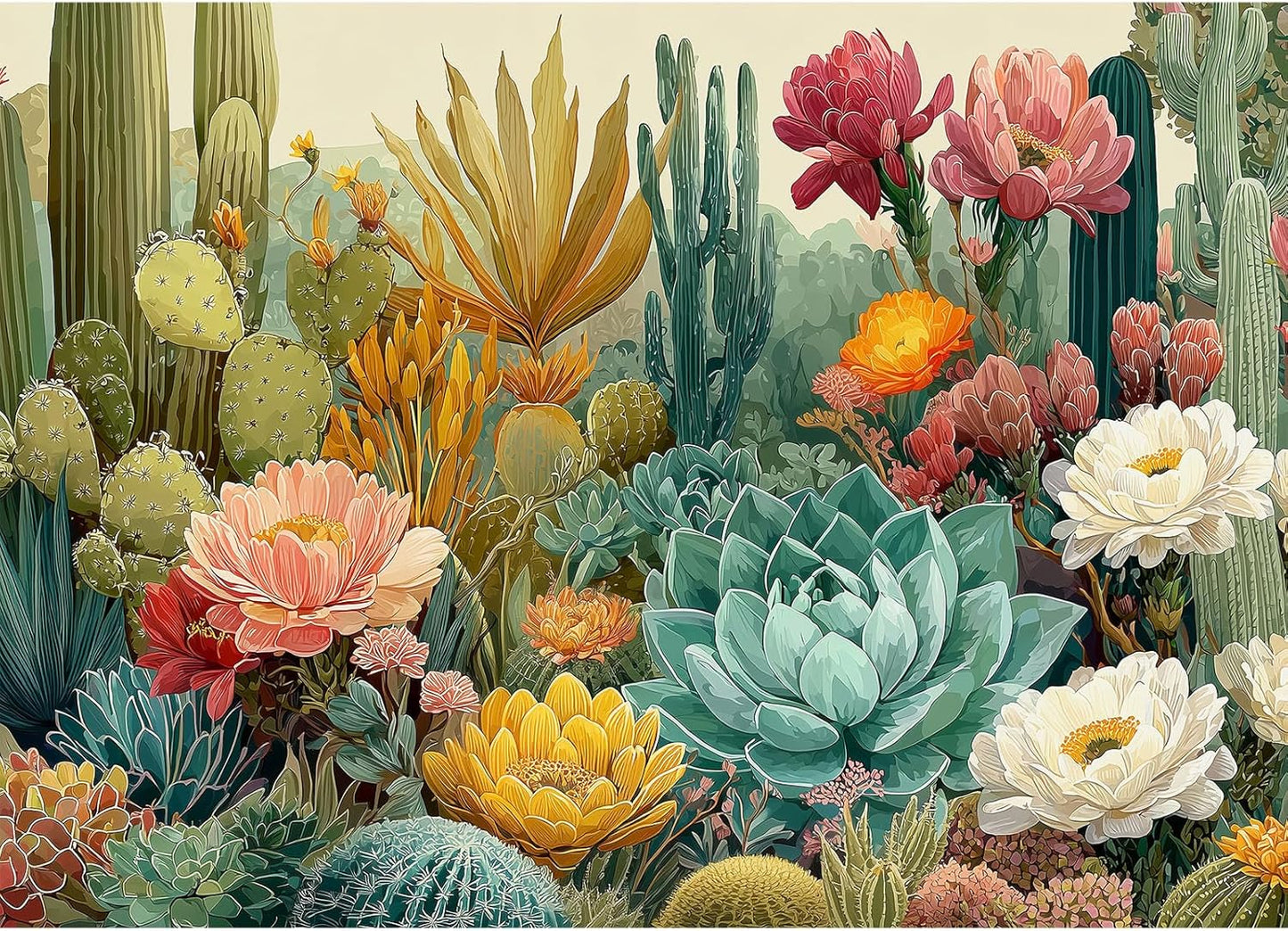 Desert Bloom 1000-Piece Jigsaw Puzzle