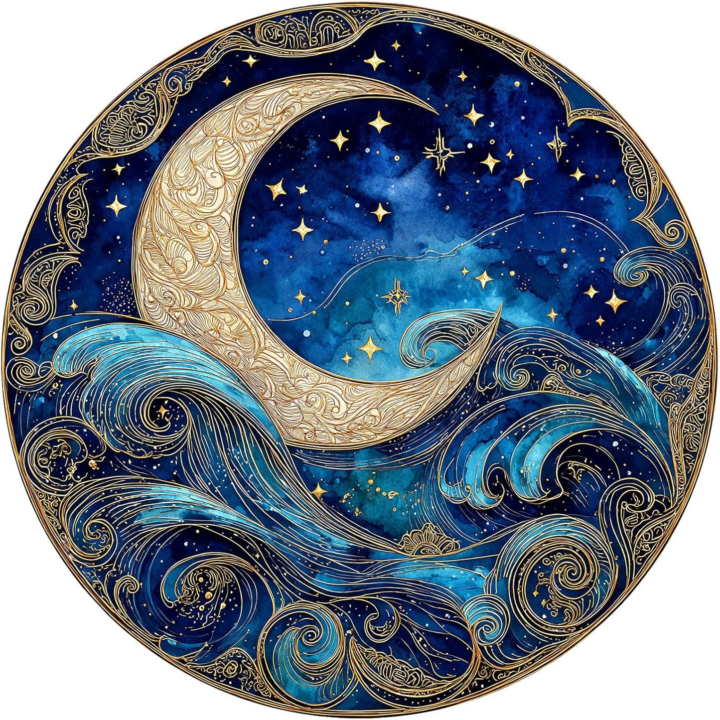 Celestial Waves – 1000-Piece Premium Jigsaw Puzzle for Adults
