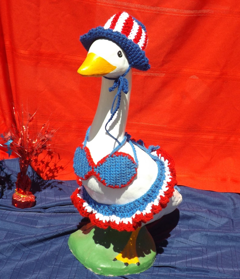 Whimsical Goose Outfits: Festive Sweaters & Fun Apparel for 19"-29" Porch Statues