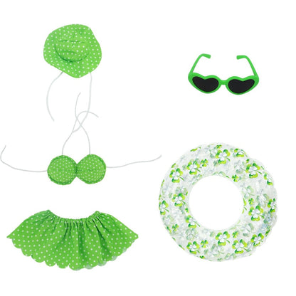 Summer Vacation 5-Piece Bikini Set for 23" Porch Goose | 9 Fun Styles