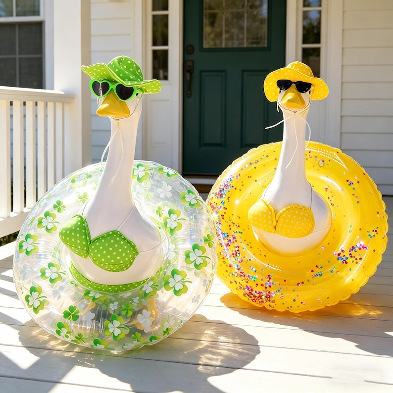 Summer Vacation 5-Piece Bikini Set for 23" Porch Goose | 9 Fun Styles