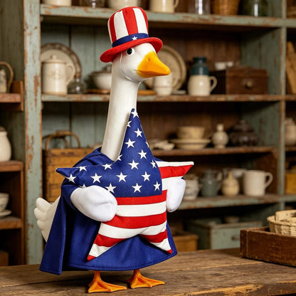 USA 250th Anniversary Edition: "Star-Bright" Patriotic Outfit for 23" Porch Goose