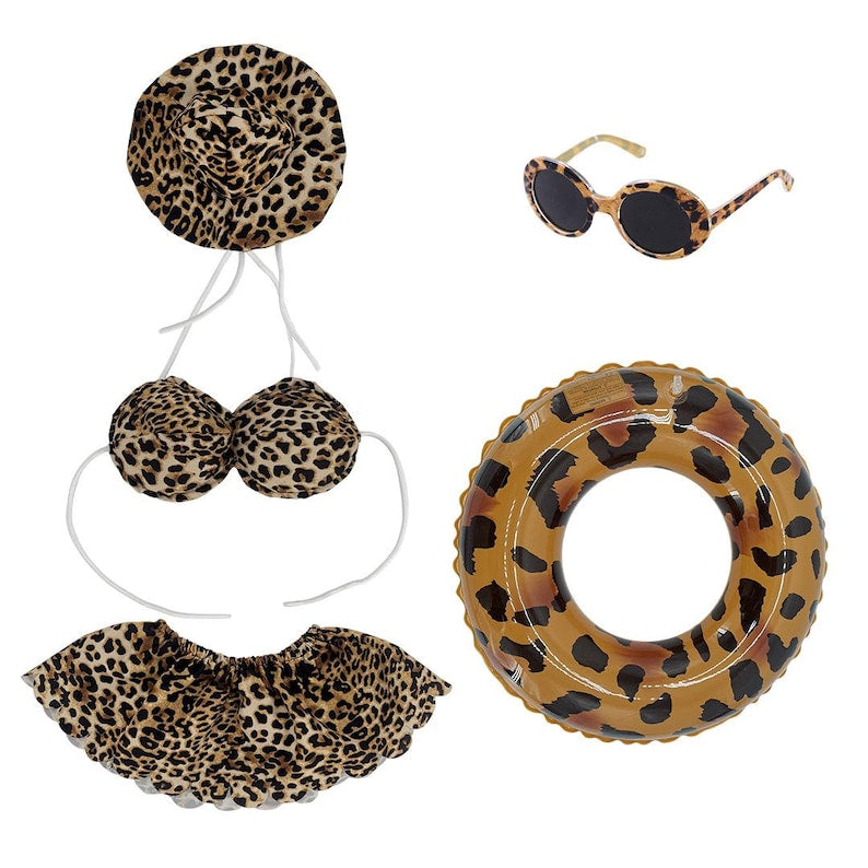 Summer Vacation 5-Piece Bikini Set for 23" Porch Goose | 9 Fun Styles