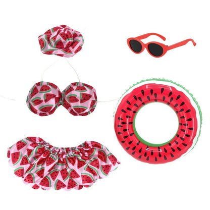 Summer Vacation 5-Piece Bikini Set for 23" Porch Goose | 9 Fun Styles