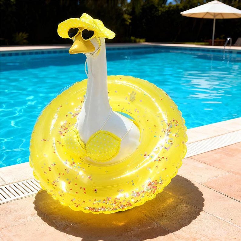 Summer Vacation 5-Piece Bikini Set for 23" Porch Goose | 9 Fun Styles