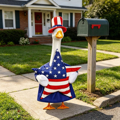 USA 250th Anniversary Edition: "Star-Bright" Patriotic Outfit for 23" Porch Goose